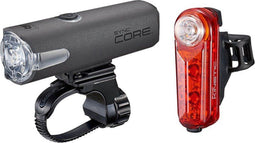 CatEye SyncCore + SyncKinetic - Fietsverlichting Set - Bluetooth - 500 Lumen - Zwart