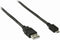 Nedis N CCGP60500BK20 - USB 2.0 Kabel A-Stecker > Micro-B-Stecker - 2 m - Zwart