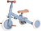 Little Dutch 4 in 1 Driewieler - Duwstang - Verstelbaar - Safari Dreams Blue