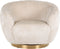 Richmond Draaifauteuil Layla white chenille (Bergen 900 white chenille)