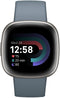 Fitbit Versa 4 - Smartwatch - GPS Hartslagmonitor 40+ trainingsmodi - Zilver Blauw