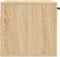 vidaXL - Wandkast - 60x36,5x35 - cm - bewerkt - hout - sonoma - eikenkleurig