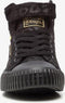 British Knights DEE - Hoge sneakers - Panterprint - Zwart - maat 35