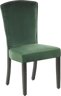 PISECO - Eetkamerstoel - Groen - Fluweel