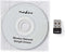 Nedis Netwerk-Dongel - Wi-Fi - N150 - 2.4 GHz - USB2.0 - Wi-Fi-snelheid totaal: 150 Mbps - Windows 10 / Windows 7 / Windows 8