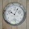 Riviera Maison Wandklok - World Cities Clock - Zilver - 1 Stuks