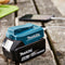 Makita DECADP05 - USB-adapter - 2 USB-poorten - 14,4/18V