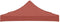 vidaXL - Partytentdak 270 g/m² - 3x3 m - terracotta