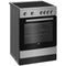 Beko FSM67010GX - Fornuis 60 cm - 4 vitro keramische zones - Roestvrijstaal
