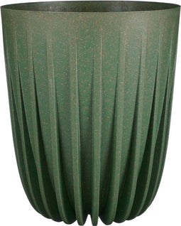Mica Decorations Lungo - Bloempot - H46 x Ø39 cm - Lichtgewicht - Groen
