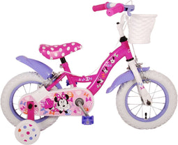 Volare Minnie Cutest Ever - Kinderfiets - 12 inch - Twee handremmen - Roze