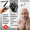 Sansbeauté® Skull Sharp PRO - 6-in-1 Scheerapparaat - Draadloos - Waterproof - Zwart - Extra Scheerkop