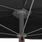 vidaXL - Parasol - half - met - paal - 180x90 - cm - antracietkleurig