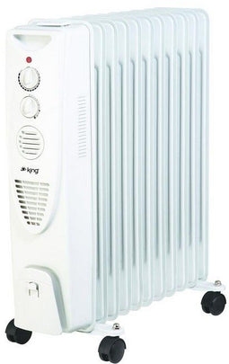 King Ev Aletleri K-6200 - Elektrische kachel - 2000W verwarming - Wit