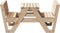Picknicktafel voor kinderen 88x122x58 cm massief grenenhout