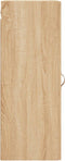 vidaXL - Hangkast - 34,5x34x90 - cm - sonoma - eikenkleurig