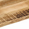 vidaXL - Tafelblad - met - natuurlijke - rand - 70x40x3,8 - cm - massief - mangohout