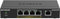 Netgear GS305PP - Unmanaged Switch - 5x Gigabit Ethernet - 4x PoE+ (802.3at) - 83W PoE-budget