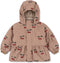 Konges Sløjd Mismou Frill Jacket - Wintersportjas Kids - Ma grand cerise - Maat 4 jaar