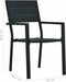vidaXL - Tuinstoelen - 2 - st - hout-look - HDPE - zwart