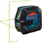 Bosch GLL 2-15 G Professional - Kruislijnlaser - Groene laserlijnen - IP 64