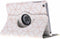 Tablet Hoes Geschikt voor iPad Mini 1 (2012) / iPad Mini 2 (2013) / iPad Mini 3 (2014) - 360° Draaibare Design Bookcase - Wit / Roze /Cubes Rose Gold