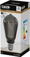 Calex Crown Series LED Lamp - E27 - Rustiek Lichtbron Titanium - 3.5W - Dimbaar