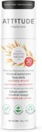 Attitude - Sensitive Face Stick Mineral Sunscreen SPF30 Oat Geurloos - 20gr.