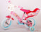 Volare Disney Princess - Kinderfiets - 12 inch - Roze - Inclusief zijwieltjes