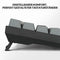 Mechanisch toetsenbord, draadloos, gaming Bluetooth met RGB, tri-modi gaming toetsenbord QWERTZ (BT5