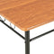 vidaXL - Eettafel - 120x70x75 - cm - MDF - bruin