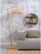GOOD&MOJO Vloerlamp Palawan - Bamboe - Ø77cm - Scandinavisch,Bohemian - Staande lampen voor Woonkamer - Slaapkamer