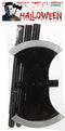 Grote hakbijl - zwart - plastic - 105 cm - Halloween/ridders verkleed wapens accessoires