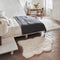 Woolable - Wollen Vloerkleed Woolly - Sheep White - 75 x 110 cm