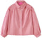 vidaXL - Kinderblouse - met - lantaarnmouwen - 104 - oudroze