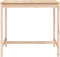 vidaXL Tuintafel 121x82,5x110 cm massief grenenhout