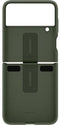 Samsung Galaxy Z Flip4 - Silicone Ring Cover - Krasbestendig - Groen