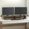 vidaXL - Monitorstandaard - 100x27x15 - cm - massief - grenenhout