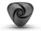 Mystim - Hearts Desire eStim Lay-On Vibrator Zwart