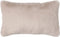 Dutch Decor ZAYA - Kussenhoes 30x50 cm - bontlook - effen kleur - Pumice Stone - beige - met rits - zonder binnenkussen
