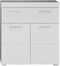 Trendteam - AmandaBad - staand badkamermeubel - wit (glanzend)