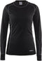 Craft Baselayer Set - Thermoset Dames - Zacht en comfortabel - Black/Granite - Maat XL