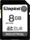 Kingston Industrial SDIT 8GB - SD kaart - Duurzaam - Temperatuur -40°C tot 85°C