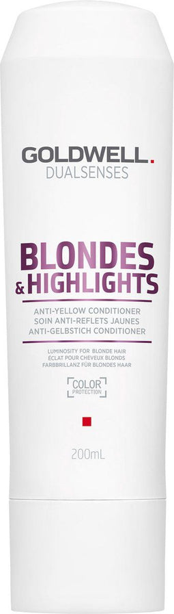 Goldwell Dualsenses Blondes Anti-Yellow Conditioner -200 ml - Conditioner voor ieder haartype