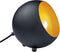 RL LIVE YOUR LIGHT BILLY - Tafellamp - E14 max 28W - Zwart mat - Goudkleur