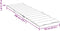 vidaXL - Ligbedkussen - oxford - stof - marineblauw