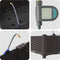 vidaXL - Tuinplantenbakken - met - waterirrigatiesysteem - - - 4 - stuks - - - Bruin