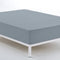Onderlaken Alexandra House Living Staalgrijs 90 x 200 cm