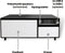 BestMatic Multimedia Audio Koeltafel - Bluetooth - Koelkastlade - Vrieslade - Verlichting - 82 liter