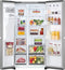 LG GSLC40PYPE - Amerikaanse koelkast 638L - Ice & Water Dispenser - Prime Silver